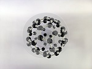 Molecular structure model of Buckminsterfullerence photo